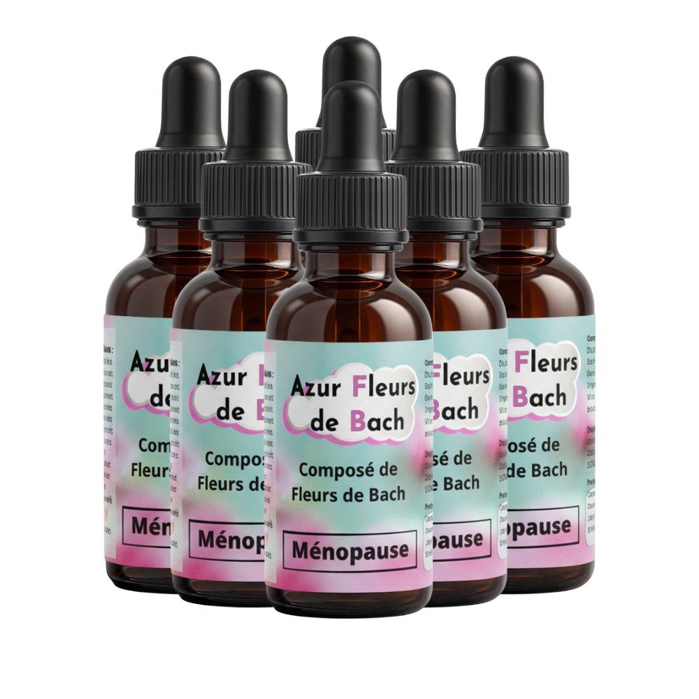 Ménopause | Équilibre & Confort intérieur | Fleurs de Bach