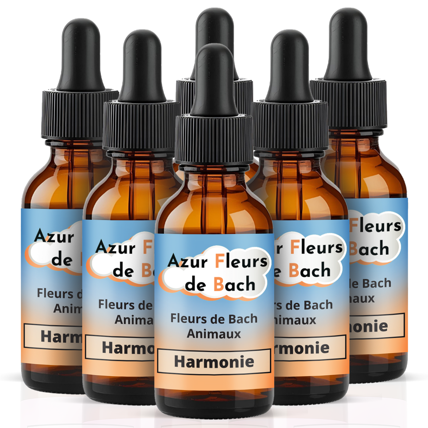 Harmonie entre animaux | Fleurs de Bach sans alcool ajouté