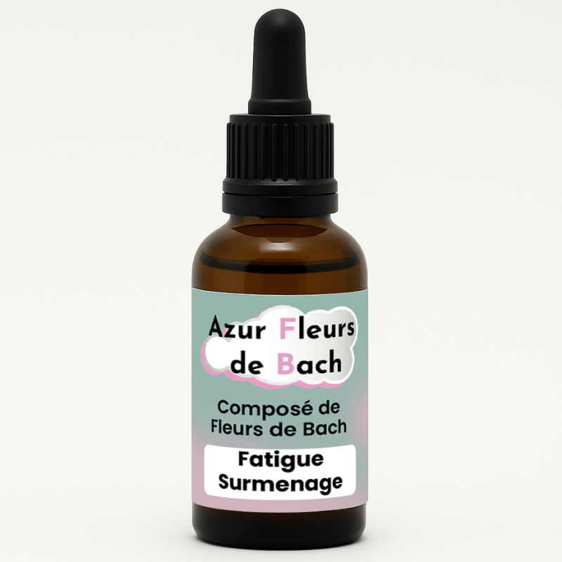 FATIGUE SURMENAGE | Fleurs de Bach | 30ml