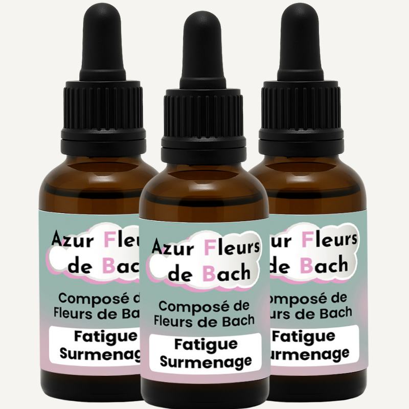 FATIGUE SURMENAGE | Fleurs de Bach | 30ml