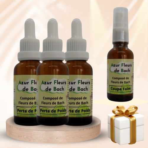 VENTE FLASH PERTE DE POIDS | 3 flacons de 30ml +1 Coupe faim Offert