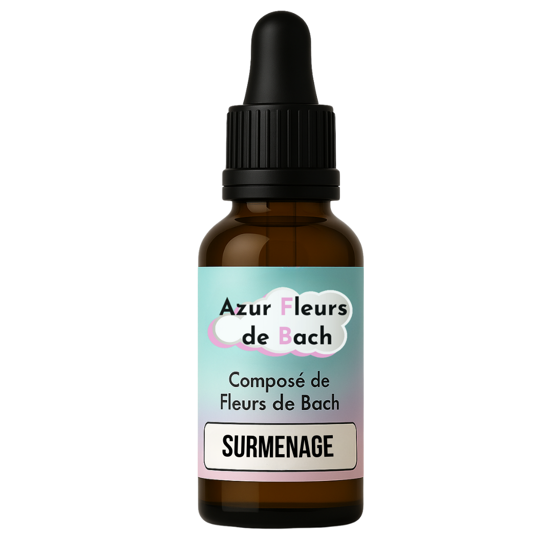 FATIGUE SURMENAGE | Fleurs de Bach | 30ml