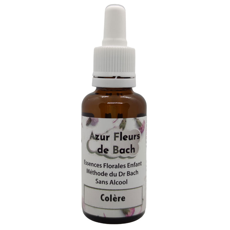 Colère Enfant | Fleurs de Bach sans alcool