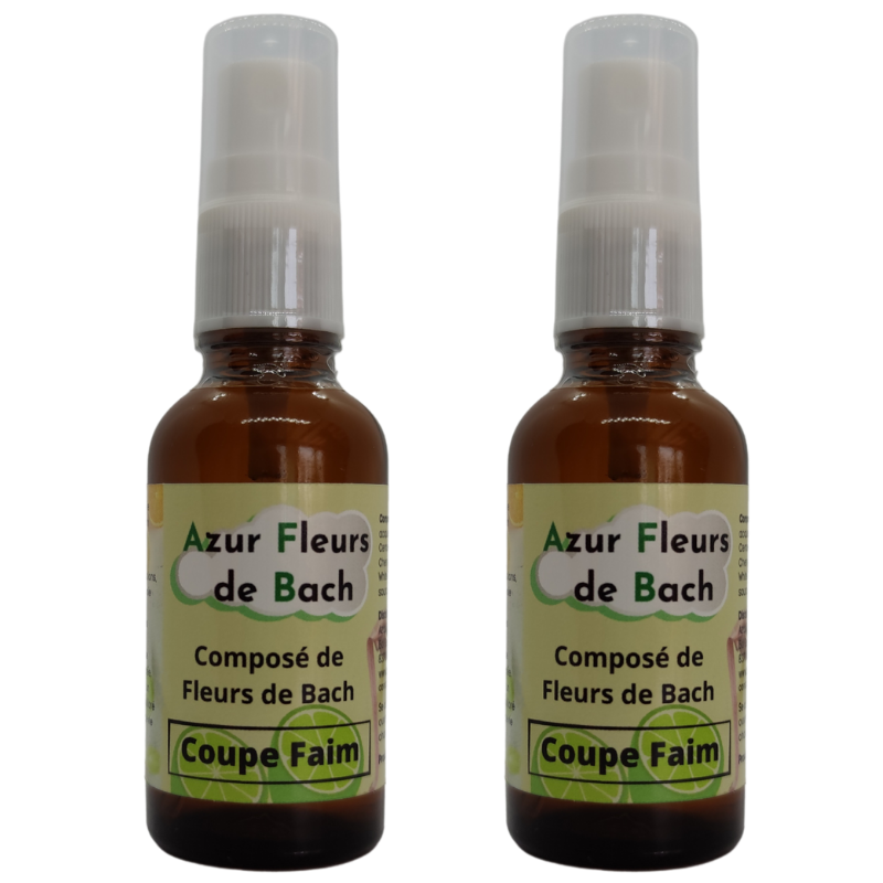 COUPE FAIM | Fleurs de Bach | Spray de 30ml