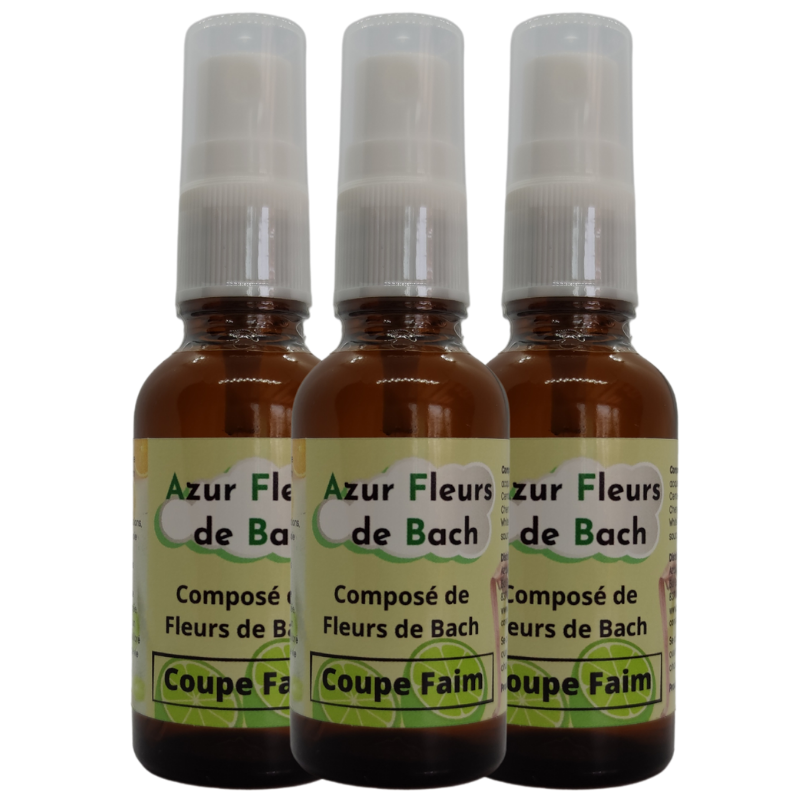 COUPE FAIM | Fleurs de Bach | Spray de 30ml