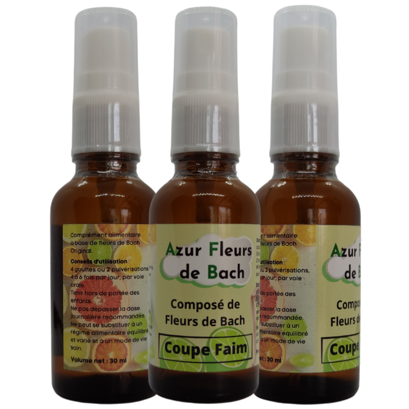 COUPE FAIM | Fleurs de Bach | Spray de 30ml