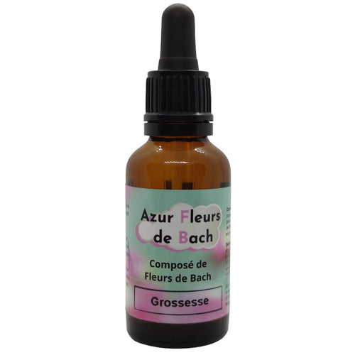 GROSSESSE | Fleurs de Bach Sans Alcool | Flacon gouttes de 30ml