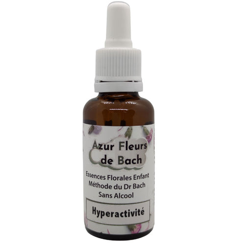 HYPERACTIVITÉ chez l'enfant | Fleurs de Bach | Flacon de 30ml