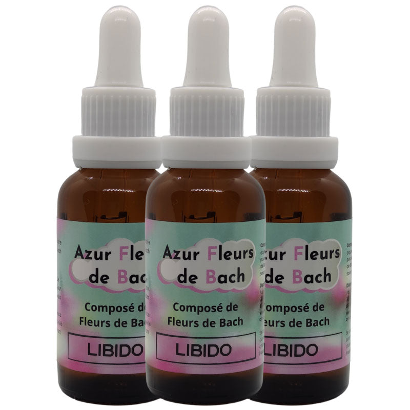 LIBIDO | Fleurs de Bach | Flacon gouttes de 30ml