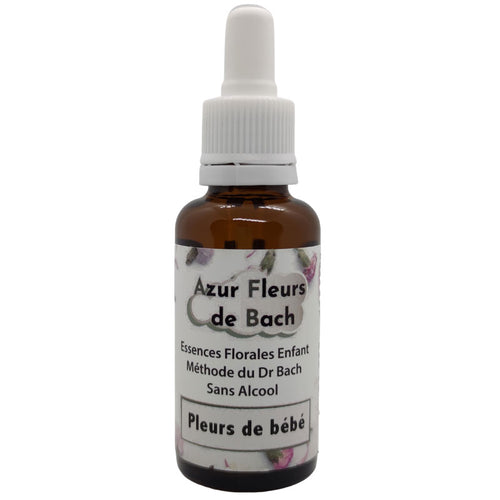 PLEURS de BÉBÉ | Fleurs de Bach | Flacon de 30ml