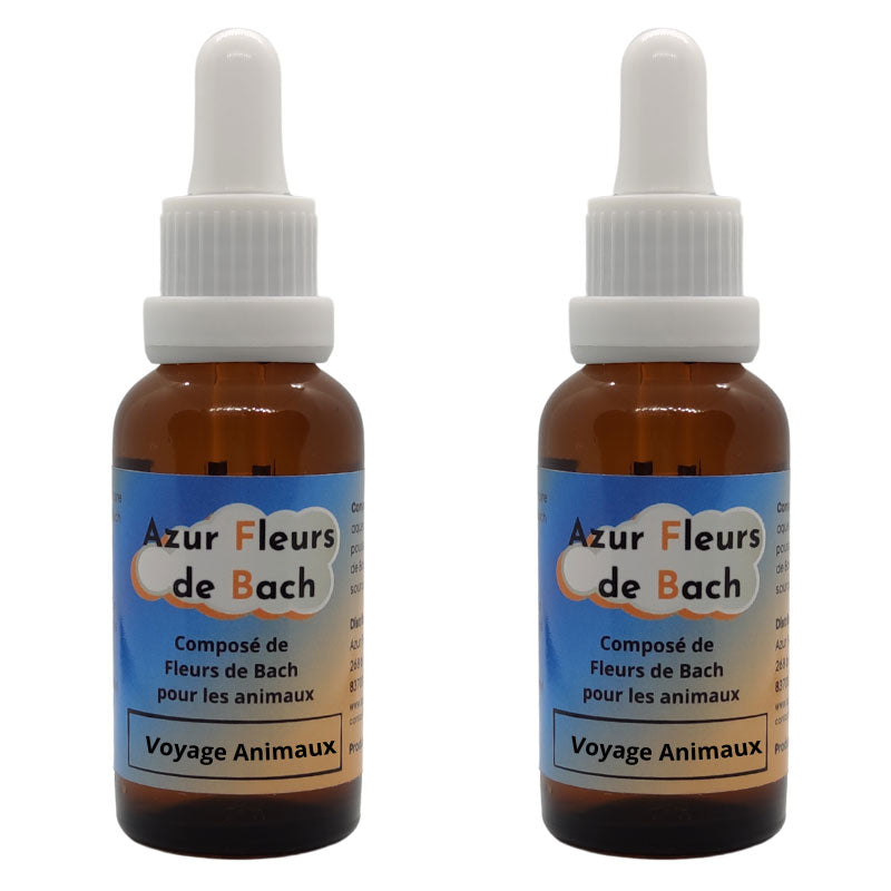 VOYAGE ANIMAUX | Fleurs de Bach | Flacon de 30ml
