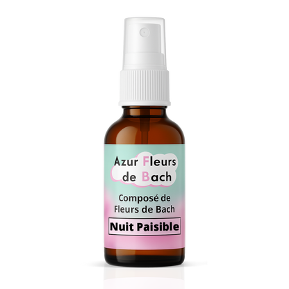 Sommeil Nuit paisible | Fleurs de Bach