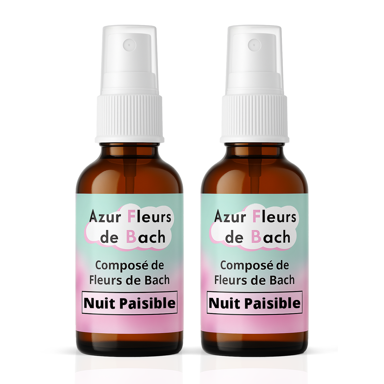 2 sprays de 30ml