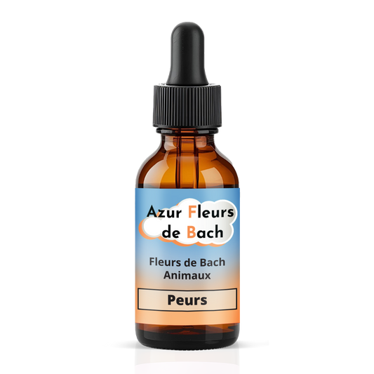 Peurs Animaux | Fleurs de Bach sans alcool ajouté