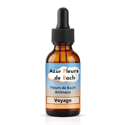 -25% Voyage animaux | Fleurs de Bach sans alcool ajouté