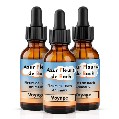 -25% Voyage animaux | Fleurs de Bach sans alcool ajouté