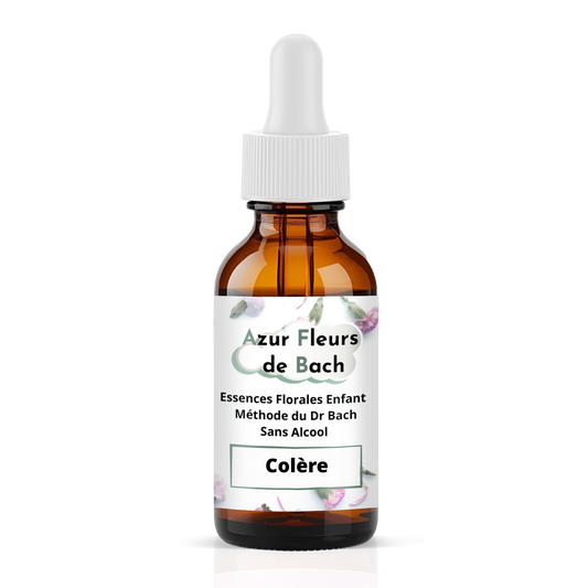 Colère Enfant | Fleurs de Bach sans alcool