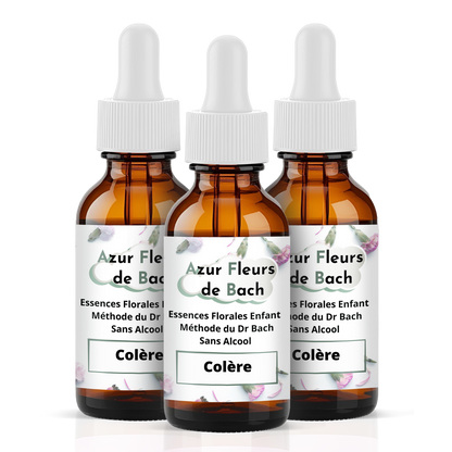 Colère Enfant | Fleurs de Bach sans alcool
