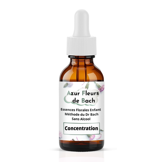 Concentration Enfant | Fleurs de Bach sans alcool