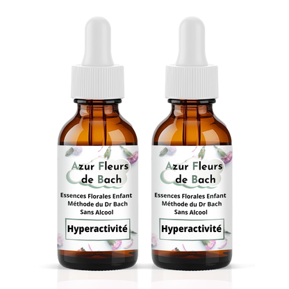 Hyperactivité Enfant | Fleurs de Bach sans alcool