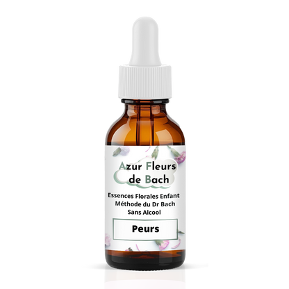 Peurs Enfant | Fleurs de Bach sans alcool