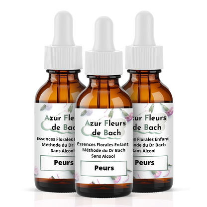 Peurs Enfant | Fleurs de Bach sans alcool