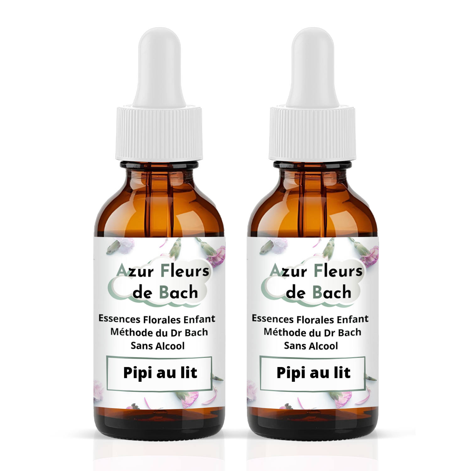 2 flacons sans alcool (2x30ml)