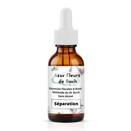 Séparation | Fleurs de Bach sans alcool