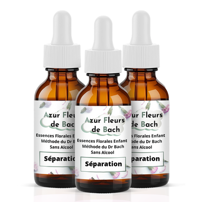 Séparation | Fleurs de Bach sans alcool