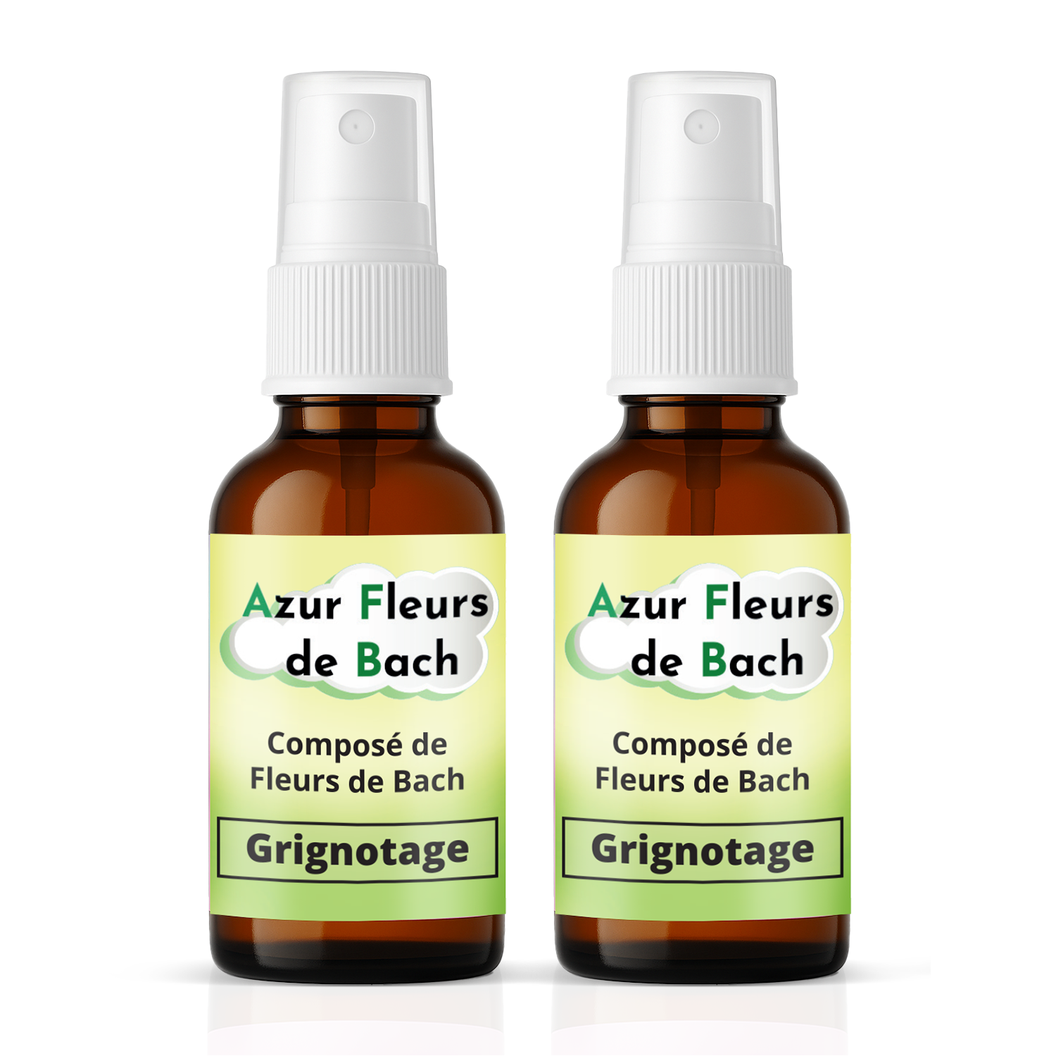 2 sprays de 30ml