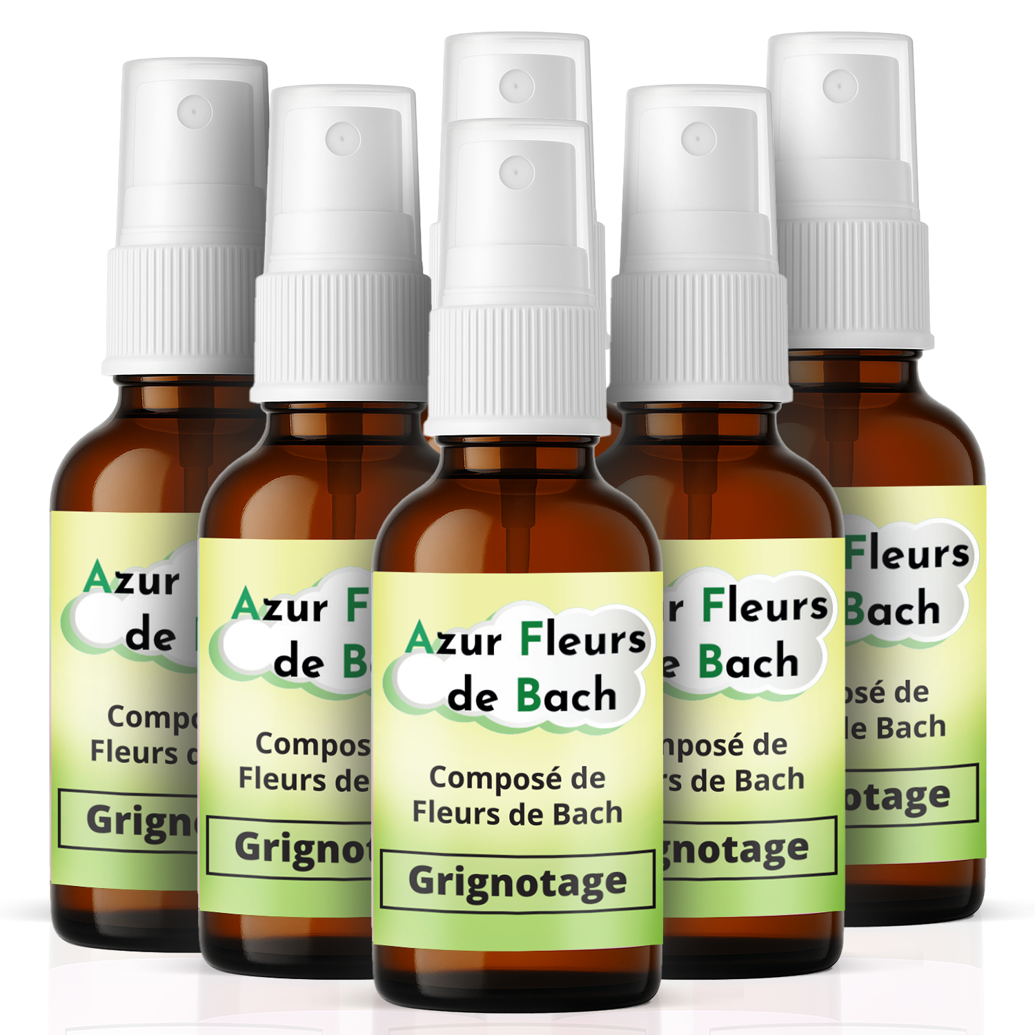 6 sprays de 30ml