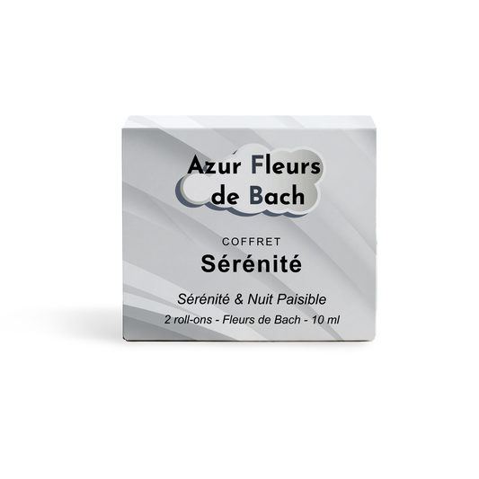 COFFRET SÉRÉNITÉ | 2 Roll-ons Fleurs de Bach | 10 ml chacun