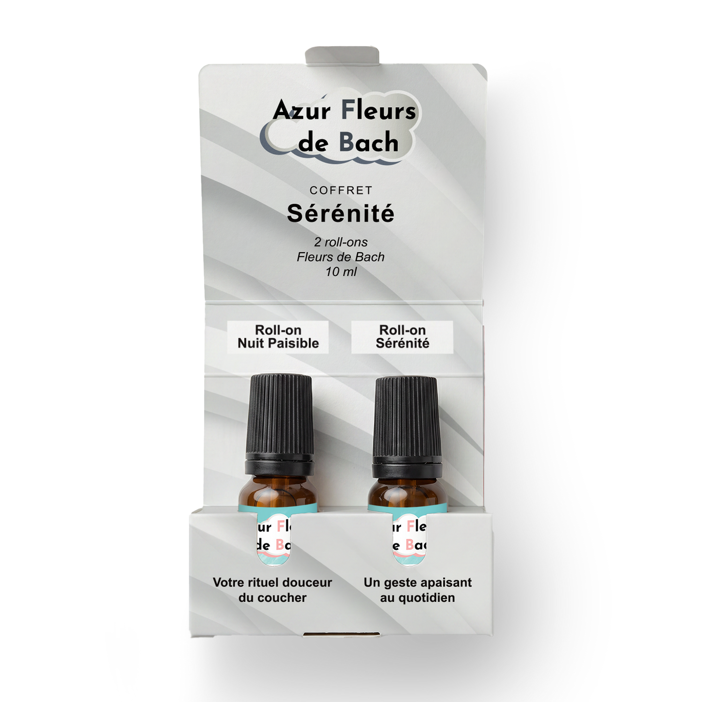 COFFRET SÉRÉNITÉ | 2 Roll-ons Fleurs de Bach | 10 ml chacun