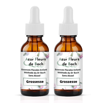 Grossesse | Équilibre & Sérénité intérieure | Fleurs de Bach Sans Alcool