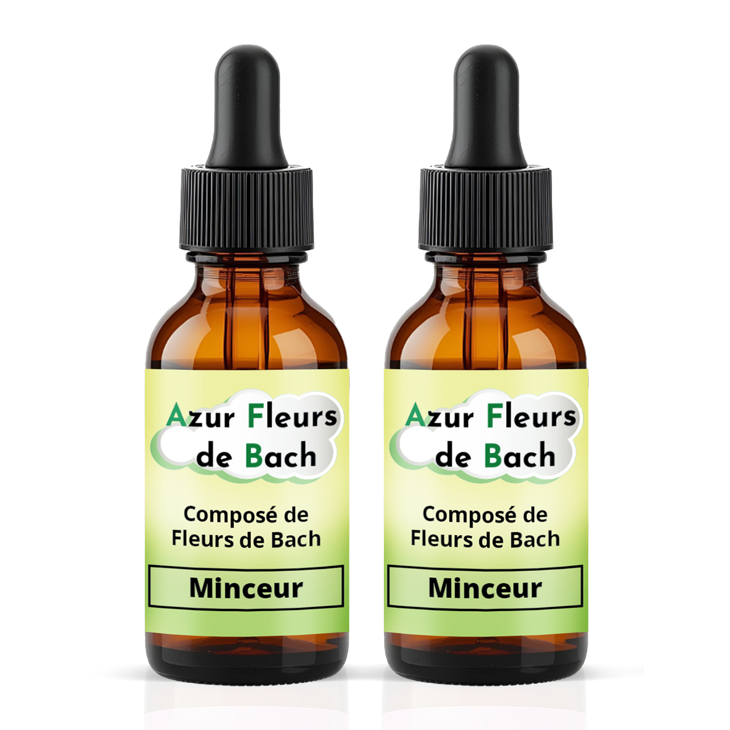 MINCEUR | Flacon de 30ml | Mélange de 7 Fleurs de Bach