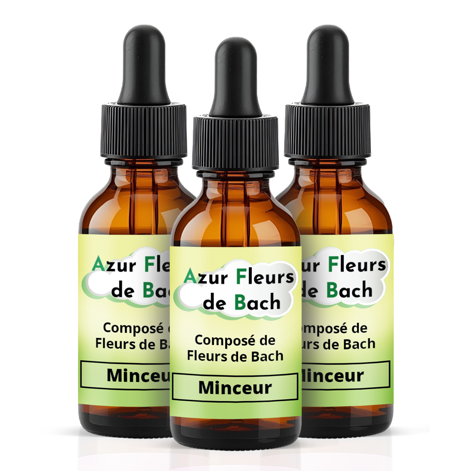3 flacons de 30ml