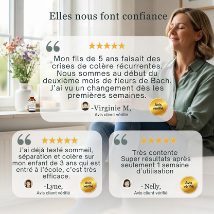 Colère Enfant | Fleurs de Bach sans alcool