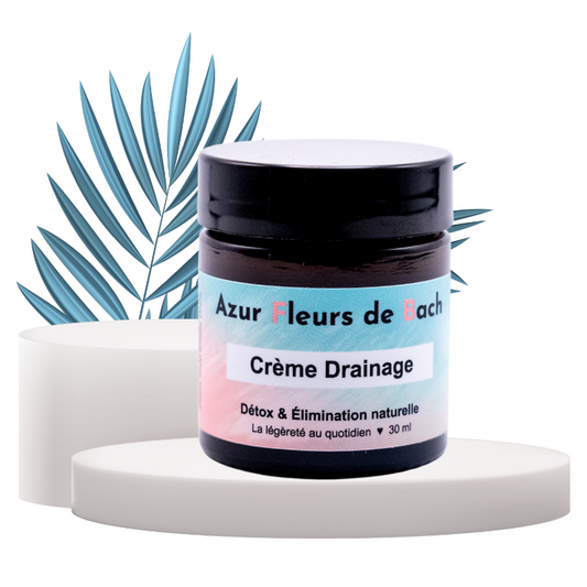 DRAINAGE | Crème Fleurs de Bach |  30ml