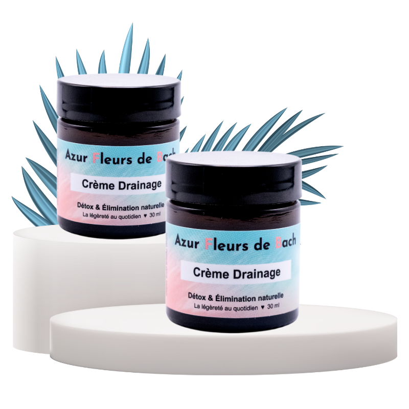 DRAINAGE | Crème Fleurs de Bach |  30ml