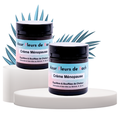 MÉNOPAUSE | Crème Fleurs de Bach | 30ml