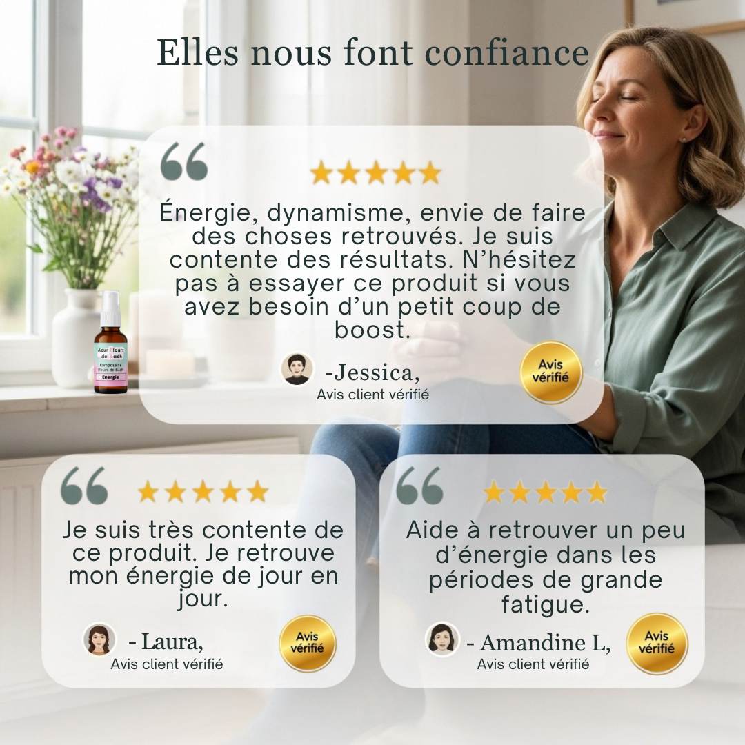 Énergie | Élan & Vitalité | Fleurs de Bach