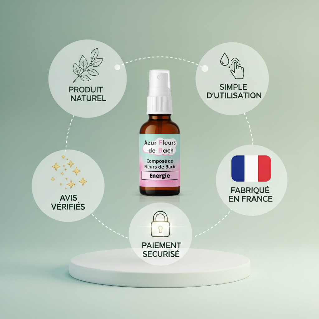 Énergie | Élan & Vitalité | Fleurs de Bach