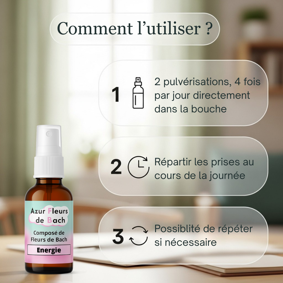 Énergie | Élan & Vitalité | Fleurs de Bach