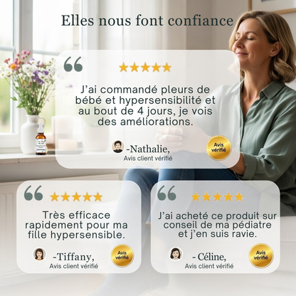 Hypersensibilité Enfant | Fleurs de Bach sans alcool