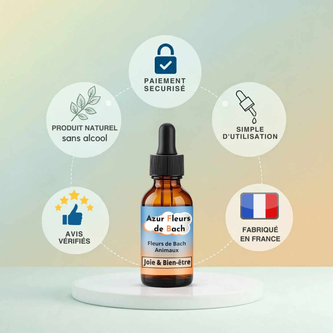 Joie & Bien-être | Fleurs de Bach sans alcool ajouté