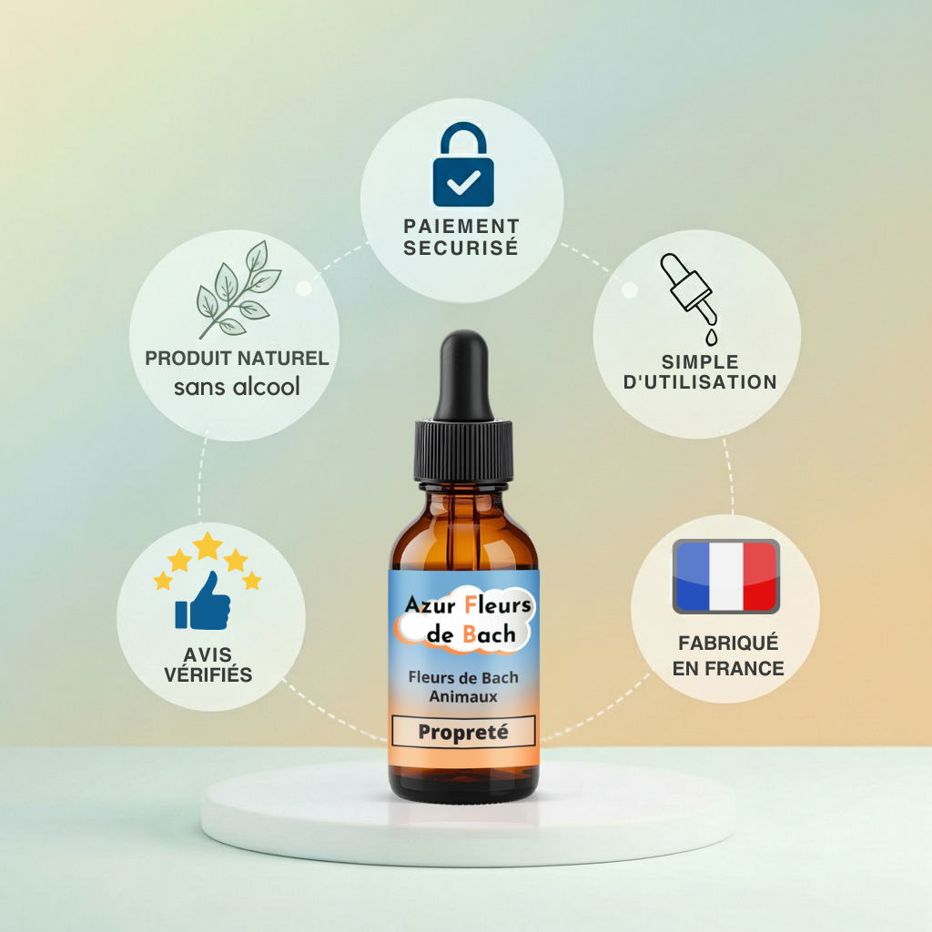 -25% Habitudes & Propreté | Fleurs de Bach sans alcool ajouté