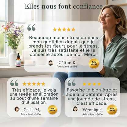 Sérénité | Calme & Équilibre émotionnel | Fleurs de Bach