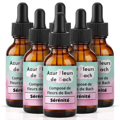 Sérénité | Calme & Équilibre émotionnel | Fleurs de Bach