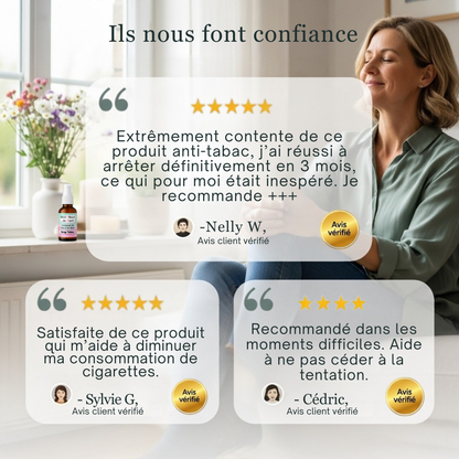 Stop Tabac | Volonté & Nouveau départ | Fleurs de Bach