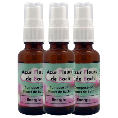 ENERGIE | Stop à l'épuisement | Fleurs de Bach | Spray de 30ml